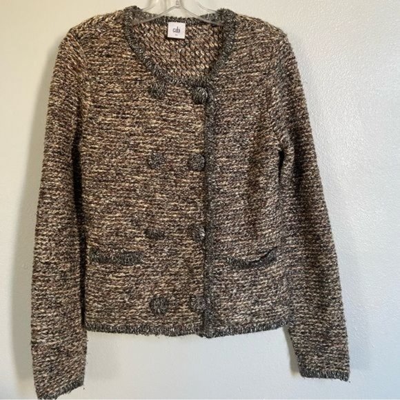 CAbi Ritz Snap Button Blazer Cardigan 3016 - Picture 2 of 12